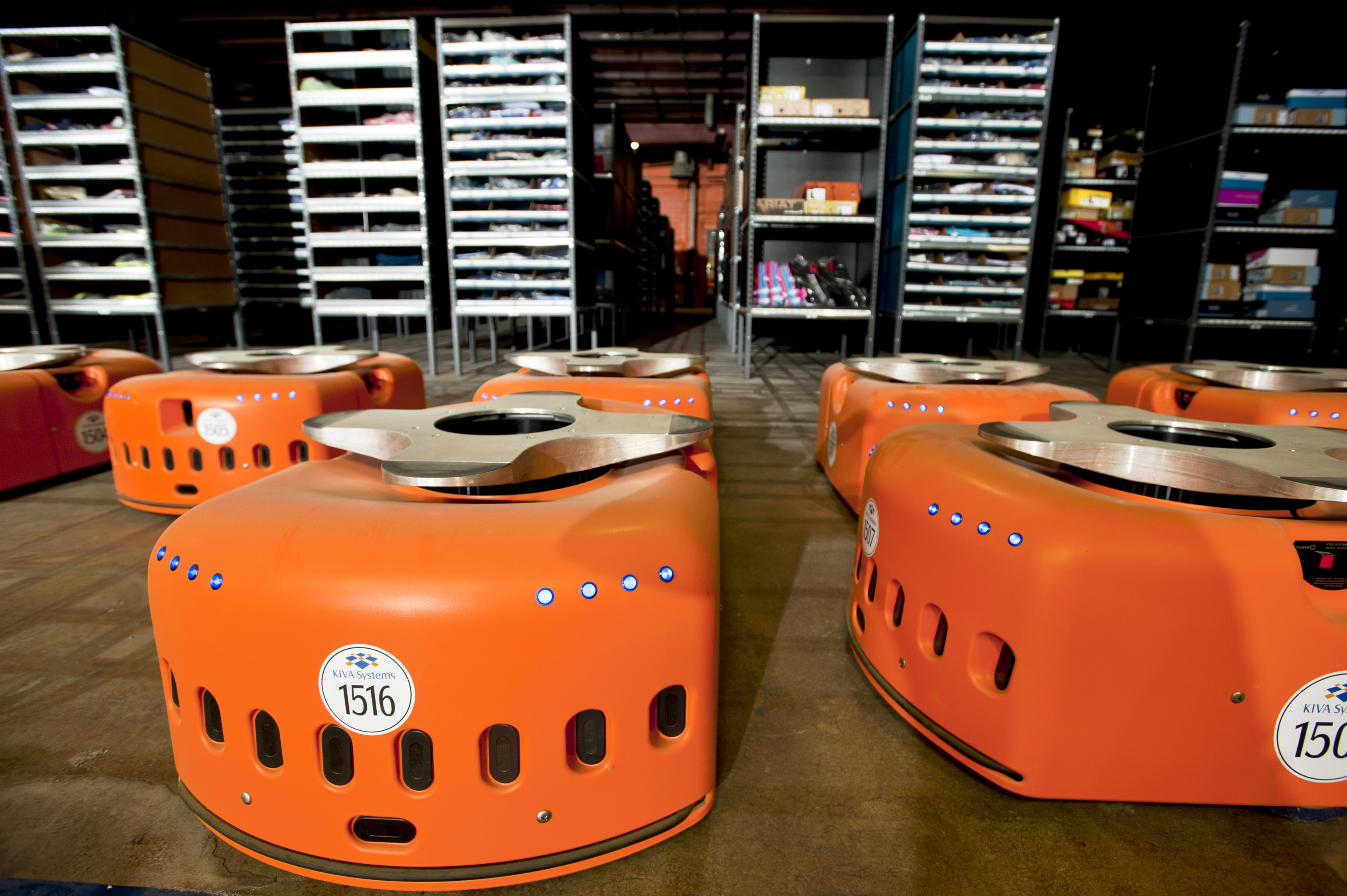 Fig. 1: Kiva Systemsâ€™ robots make warehouse management more ...